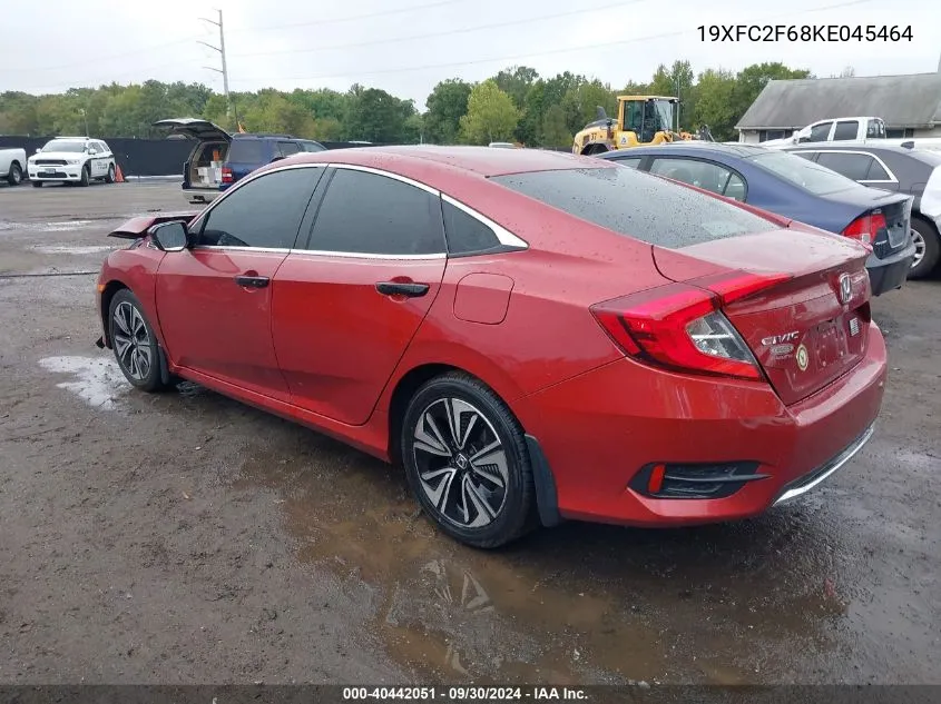 2019 Honda Civic Lx VIN: 19XFC2F68KE045464 Lot: 40442051