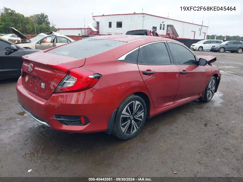 2019 Honda Civic Lx VIN: 19XFC2F68KE045464 Lot: 40442051