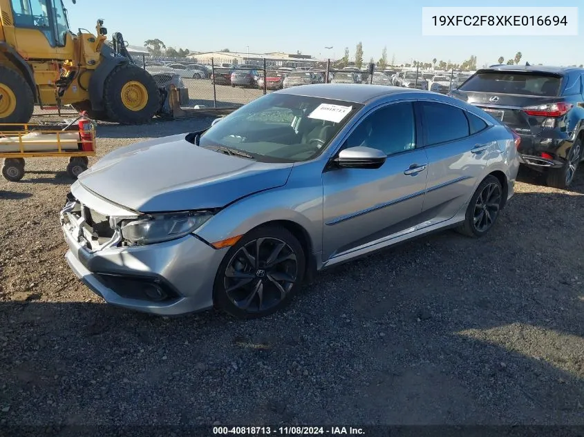 2019 Honda Civic Sport VIN: 19XFC2F8XKE016694 Lot: 40818713