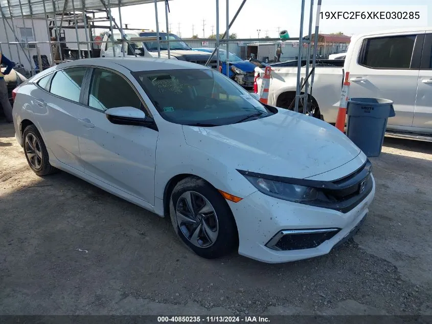 19XFC2F6XKE030285 2019 Honda Civic Lx