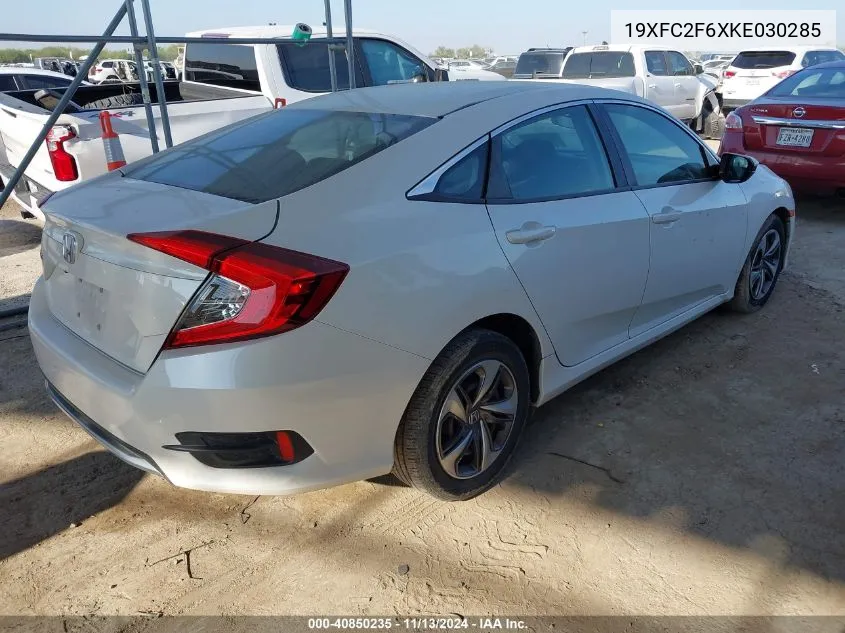 19XFC2F6XKE030285 2019 Honda Civic Lx