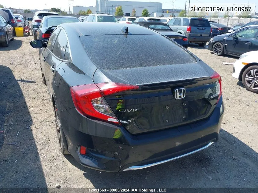 2HGFC1F96LH100957 2020 Honda Civic