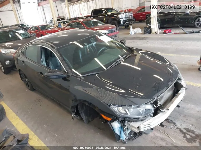 2020 Honda Civic Sport VIN: 19XFC2F84LE210199 Lot: 39756038