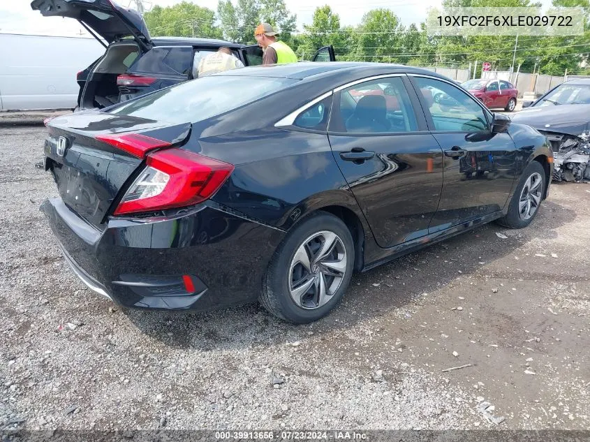 19XFC2F6XLE029722 2020 Honda Civic Lx