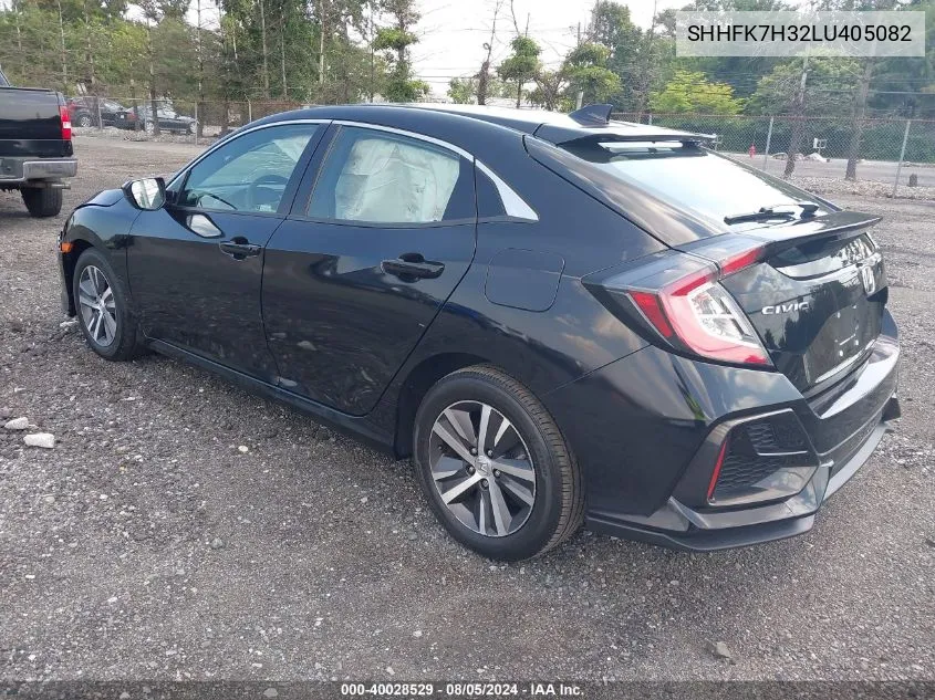 SHHFK7H32LU405082 2020 Honda Civic Lx