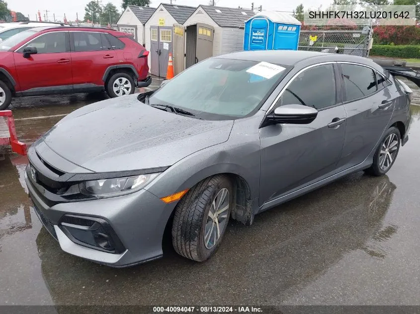 SHHFK7H32LU201642 2020 Honda Civic Lx