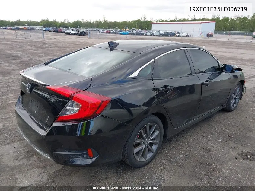 19XFC1F35LE006719 2020 Honda Civic Ex