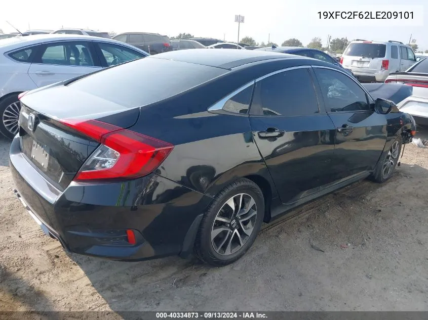 19XFC2F62LE209101 2020 Honda Civic Lx