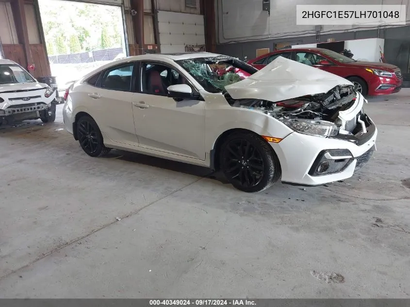 2020 Honda Civic Si Sedan VIN: 2HGFC1E57LH701048 Lot: 40349024