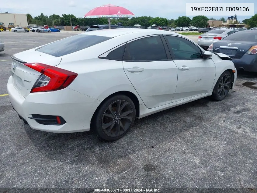 19XFC2F87LE009106 2020 Honda Civic Sport