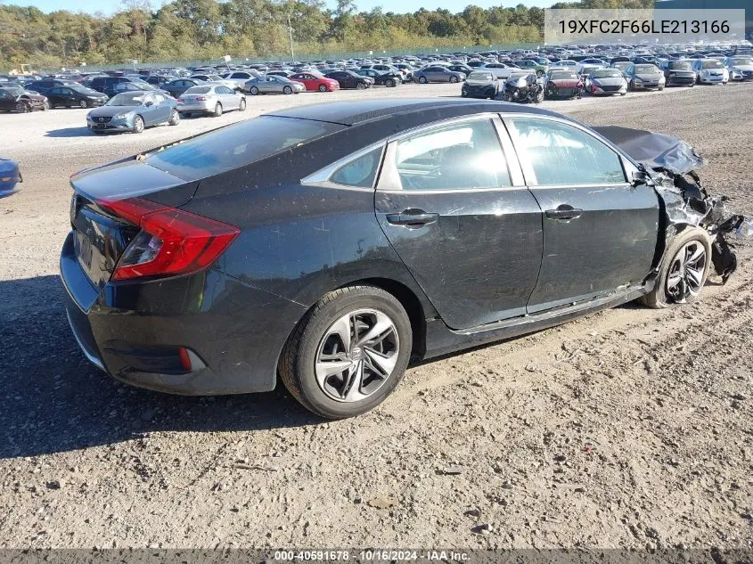 19XFC2F66LE213166 2020 Honda Civic Lx