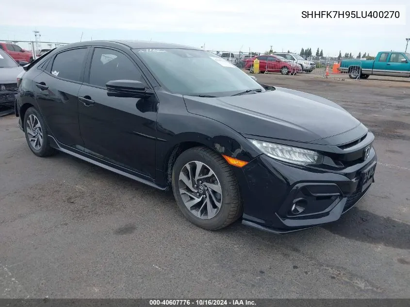 2020 Honda Civic Sport Touring VIN: SHHFK7H95LU400270 Lot: 40607776