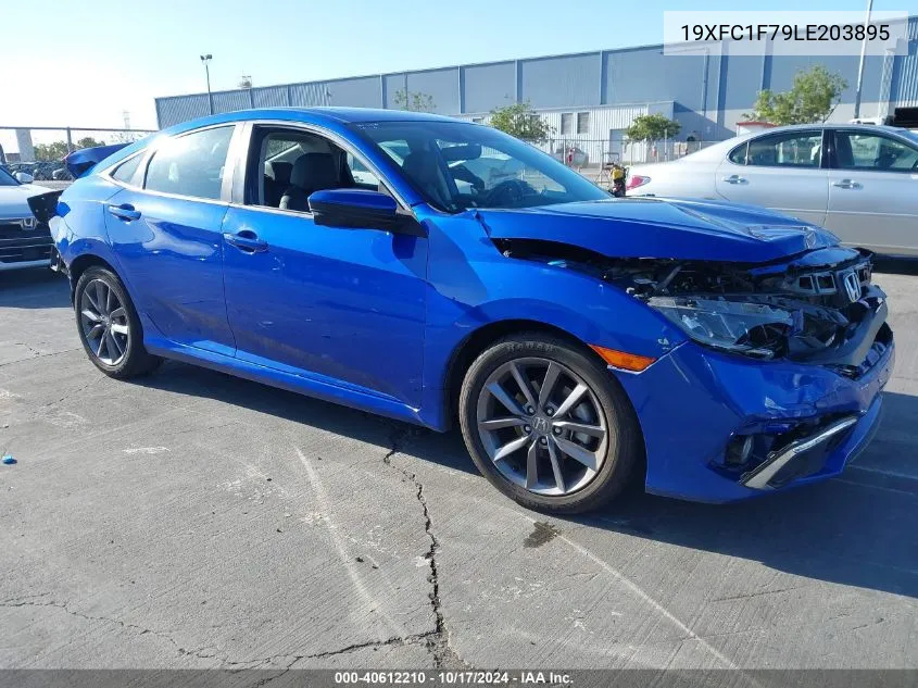 2020 Honda Civic Ex-L VIN: 19XFC1F79LE203895 Lot: 40612210