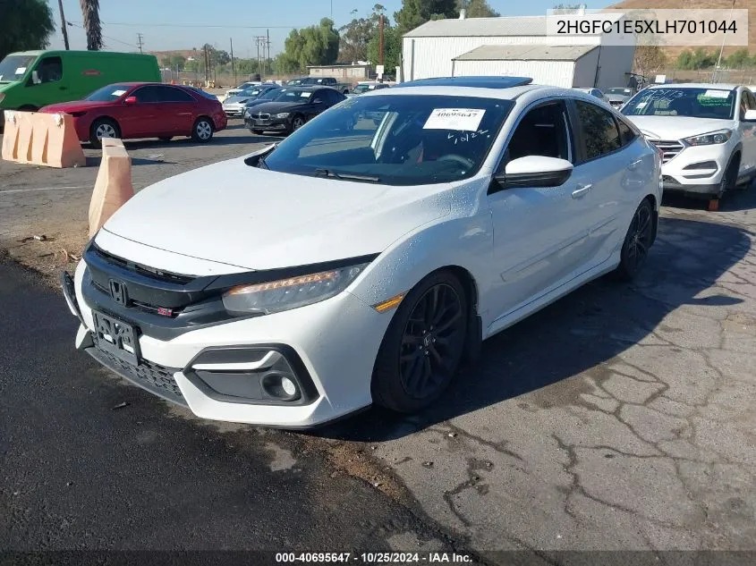 2020 Honda Civic Si Sedan VIN: 2HGFC1E5XLH701044 Lot: 40695647