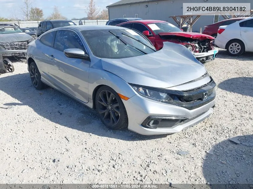 2020 Honda Civic Sport VIN: 2HGFC4B89L8304182 Lot: 40781551