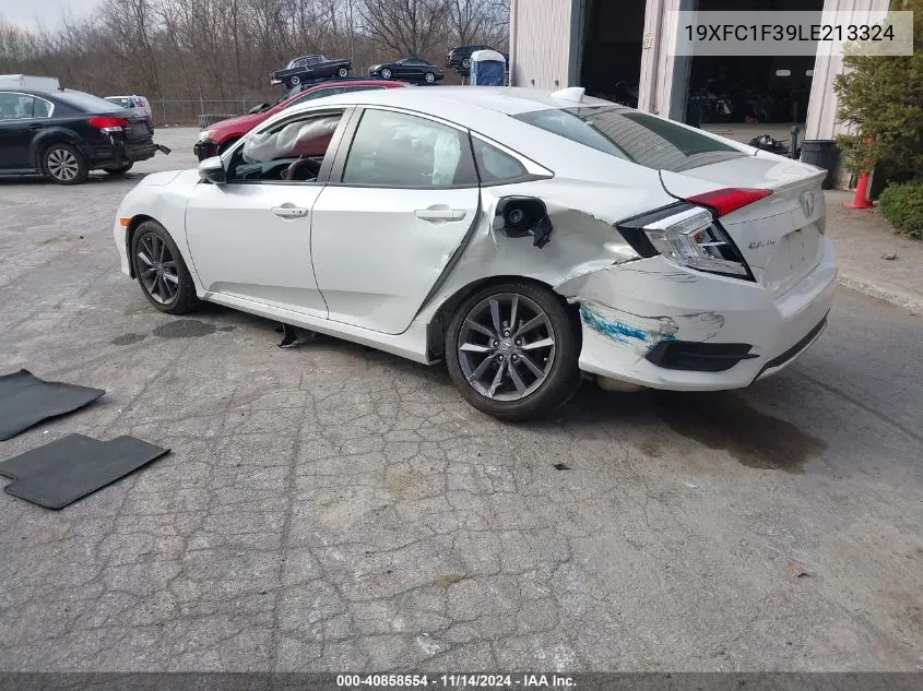 2020 Honda Civic Ex VIN: 19XFC1F39LE213324 Lot: 40858554