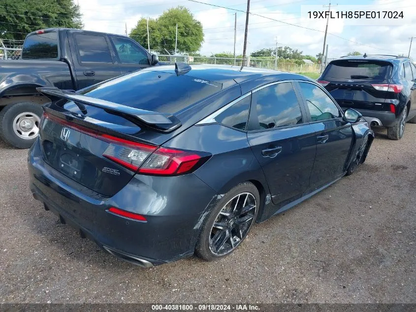 2023 Honda Civic Sport Touring VIN: 19XFL1H85PE017024 Lot: 40381800