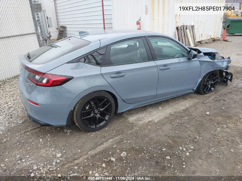 2023 Honda Civic Sport VIN: 19XFL2H85PE017904 Lot: 40781449