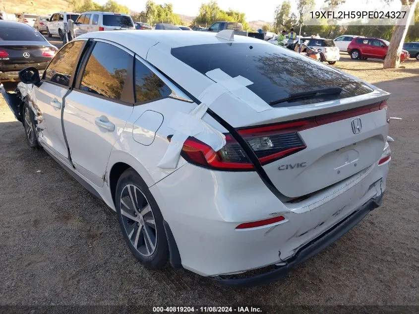 2023 Honda Civic Lx VIN: 19XFL2H59PE024327 Lot: 40819204