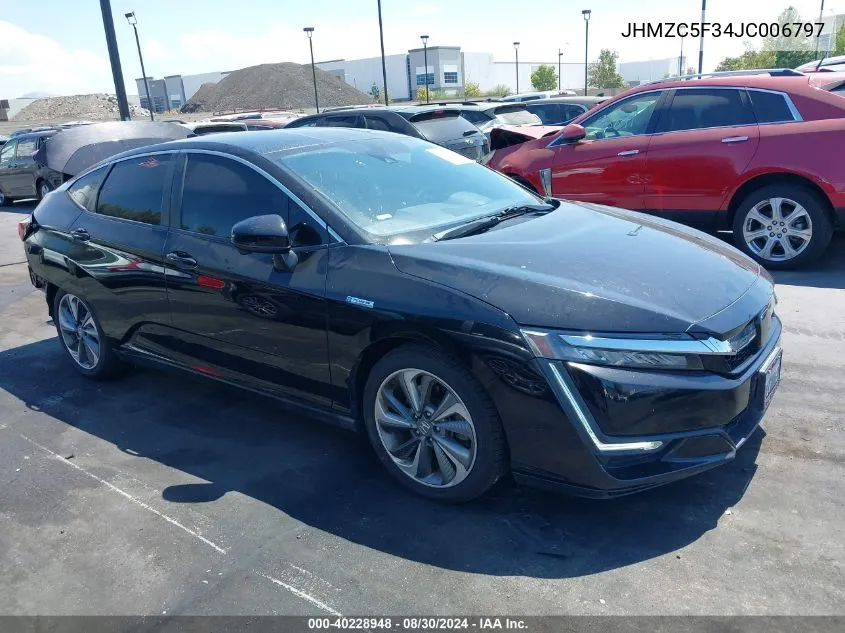 JHMZC5F34JC006797 2018 Honda Clarity Plug-In Hybrid Touring