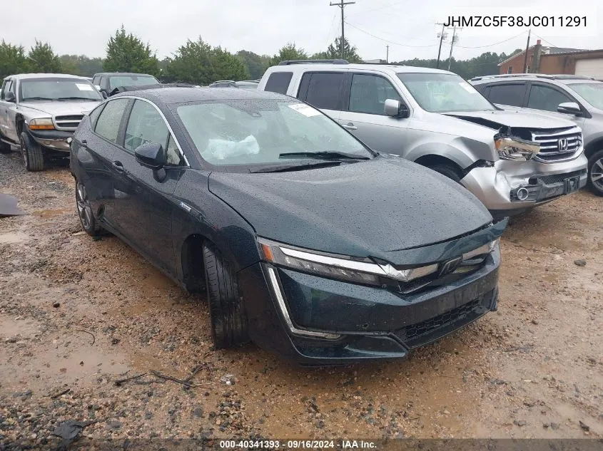 2018 Honda Clarity Plug-In Hybrid Touring VIN: JHMZC5F38JC011291 Lot: 40341393