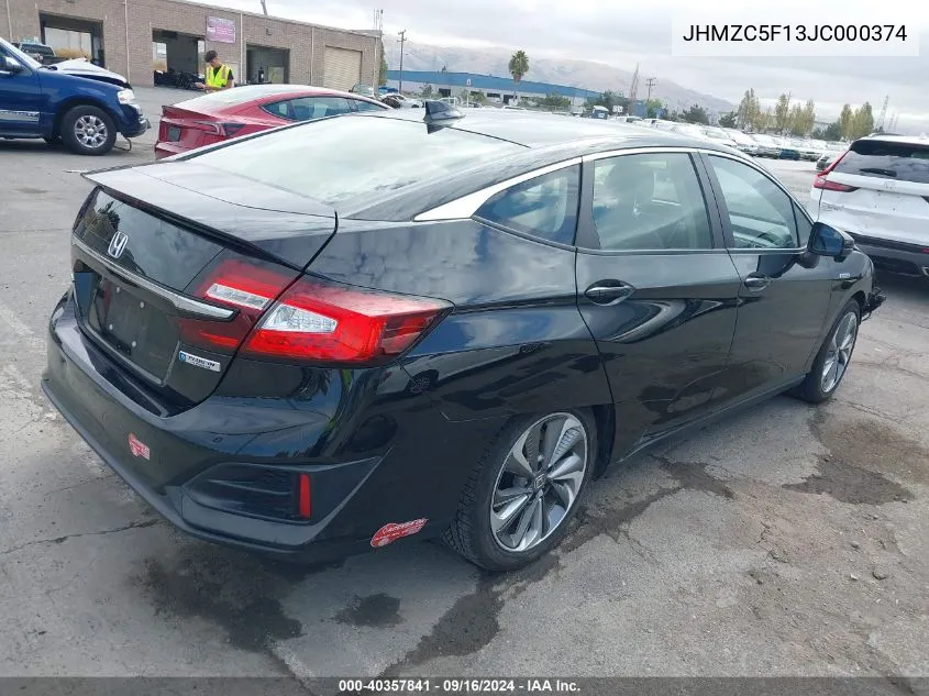 JHMZC5F13JC000374 2018 Honda Clarity Plug-In Hybrid