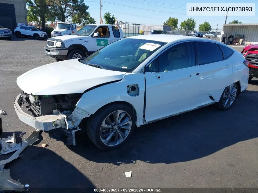 2018 Honda Clarity Plug-In Hybrid VIN: JHMZC5F1XJC023893 Lot: 40379697