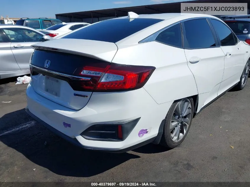 2018 Honda Clarity Plug-In Hybrid VIN: JHMZC5F1XJC023893 Lot: 40379697