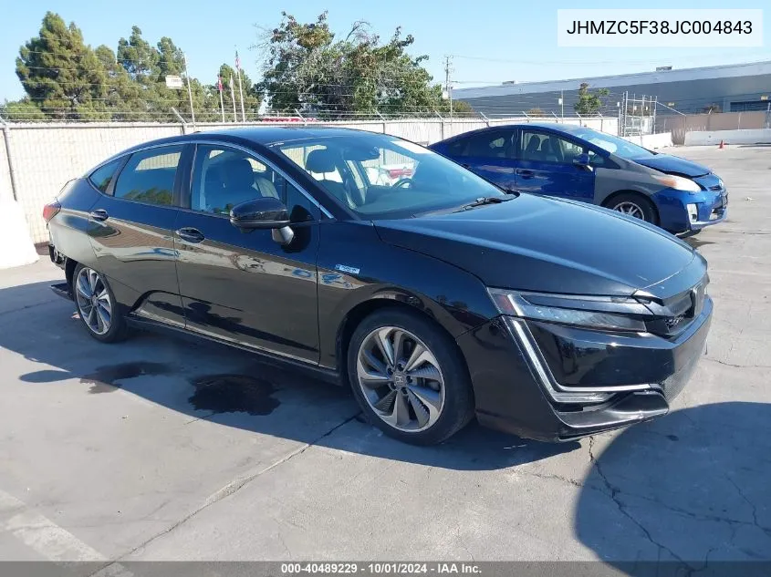 JHMZC5F38JC004843 2018 Honda Clarity Plug-In Hybrid Touring