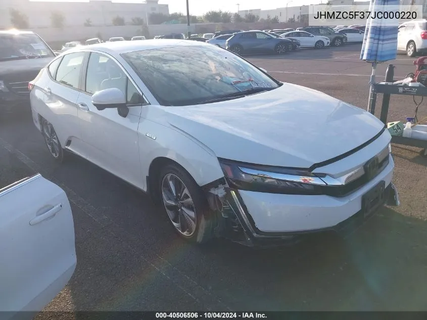 JHMZC5F37JC000220 2018 Honda Clarity Plug-In Hybrid Touring