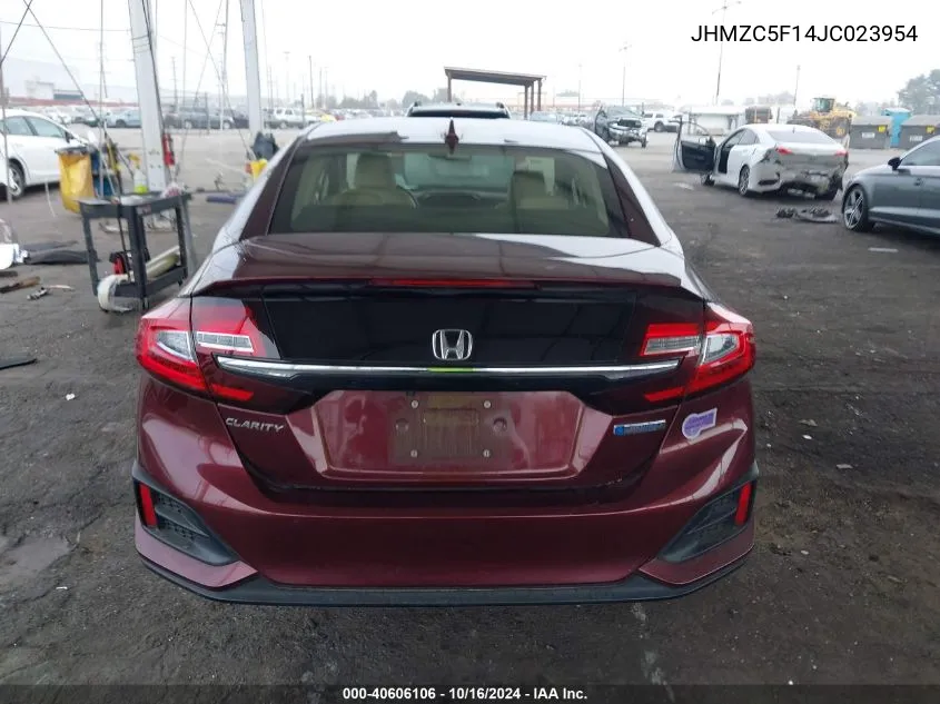 JHMZC5F14JC023954 2018 Honda Clarity Plug-In Hybrid