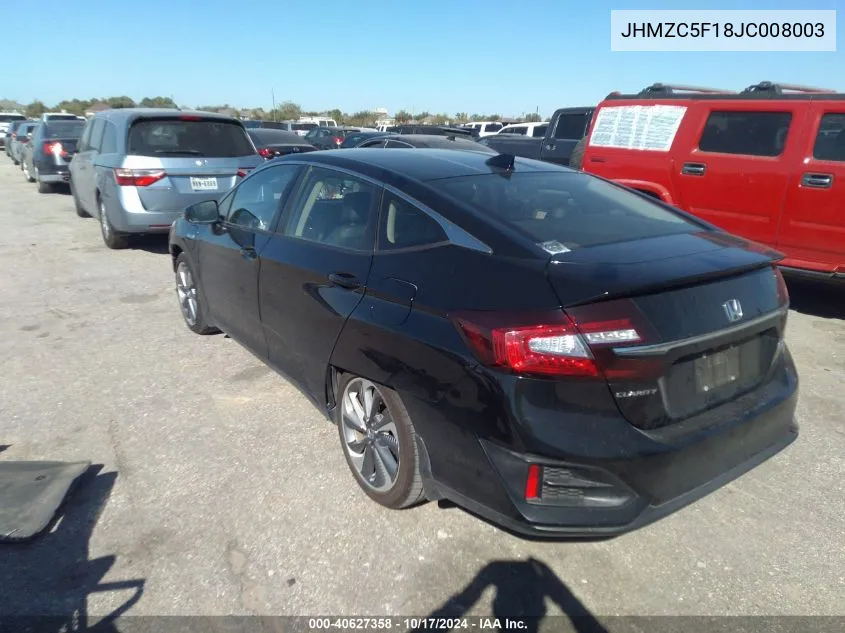 JHMZC5F18JC008003 2018 Honda Clarity