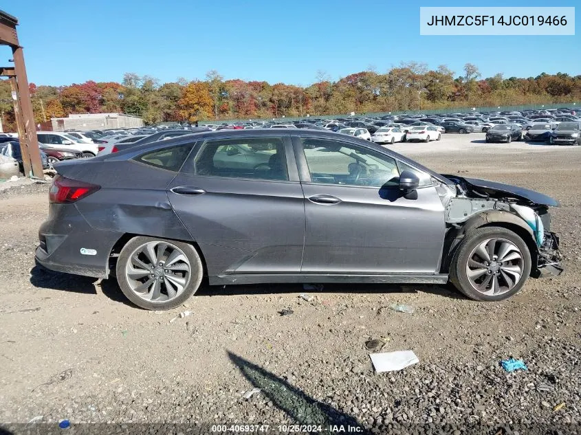 2018 Honda Clarity Plug-In Hybrid VIN: JHMZC5F14JC019466 Lot: 40693747