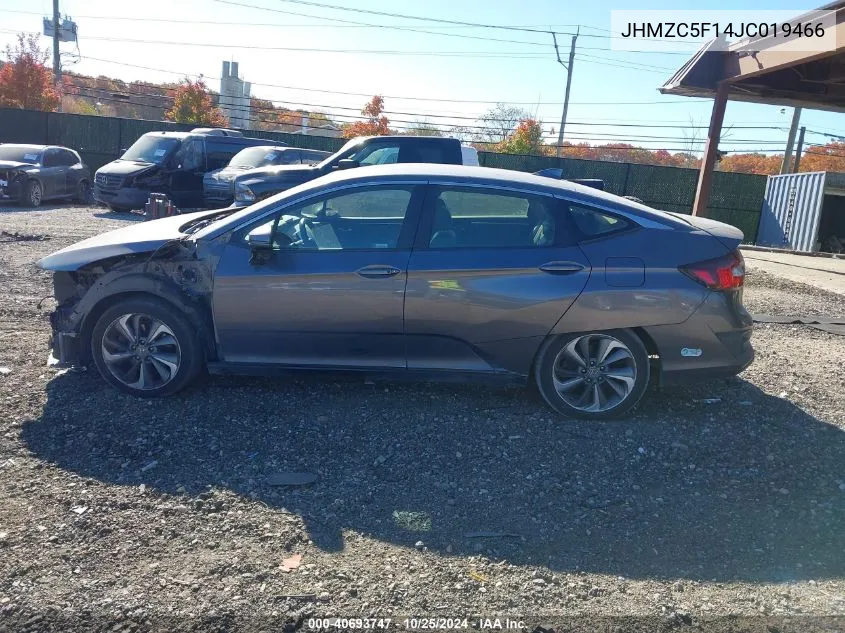 2018 Honda Clarity Plug-In Hybrid VIN: JHMZC5F14JC019466 Lot: 40693747