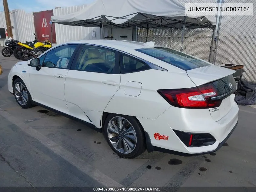 JHMZC5F15JC007164 2018 Honda Clarity Plug-In Hybrid