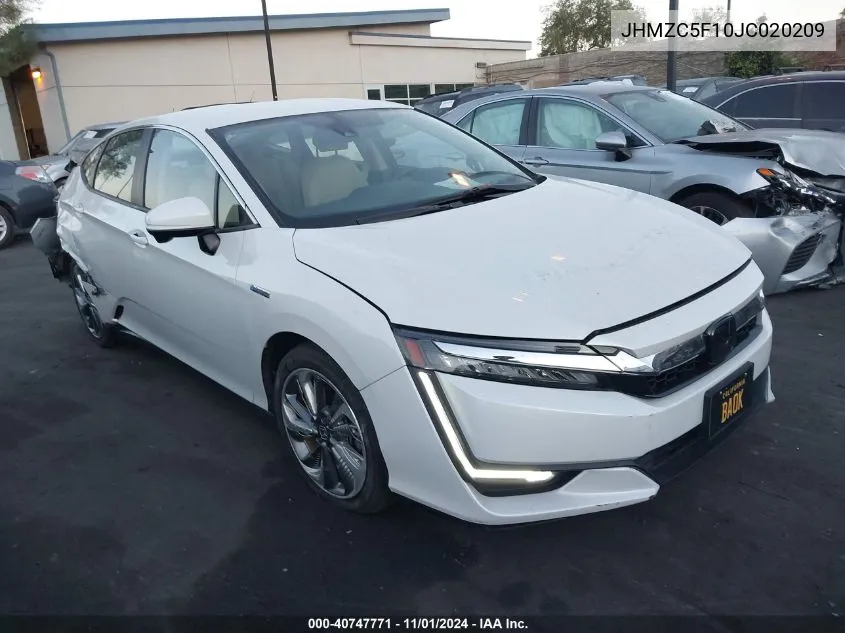 JHMZC5F10JC020209 2018 Honda Clarity