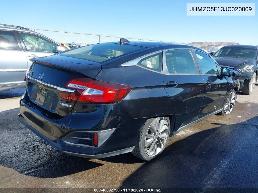 2018 Honda Clarity Plug-In Hybrid VIN: JHMZC5F13JC020009 Lot: 40892790