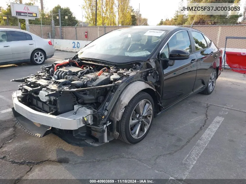 2018 Honda Clarity Plug-In Hybrid Touring VIN: JHMZC5F37JC003053 Lot: 40903859