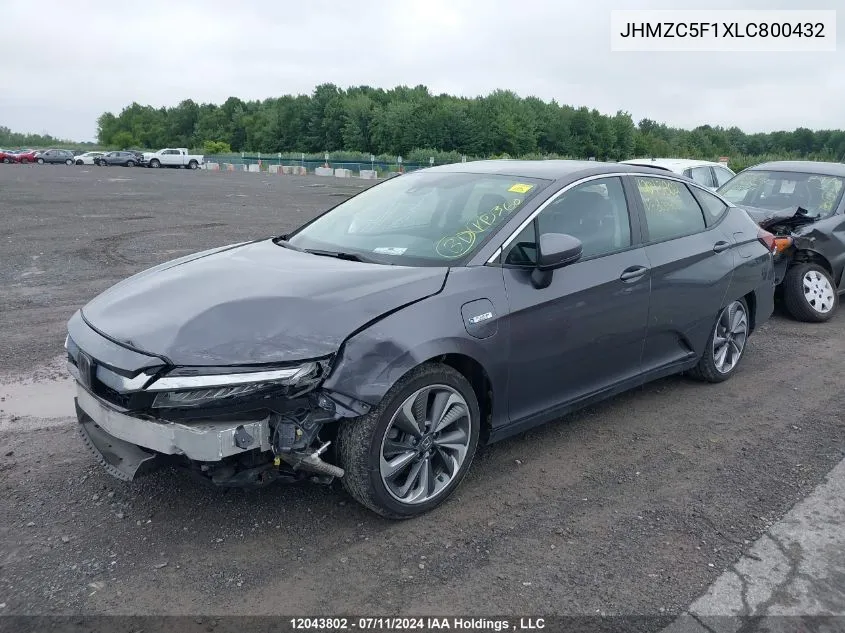 JHMZC5F1XLC800432 2020 Honda Clarity