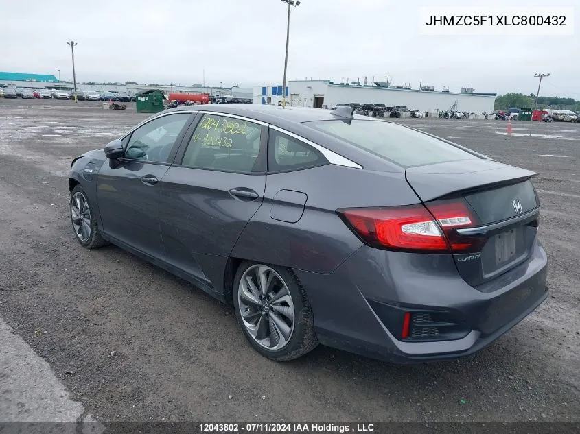 JHMZC5F1XLC800432 2020 Honda Clarity