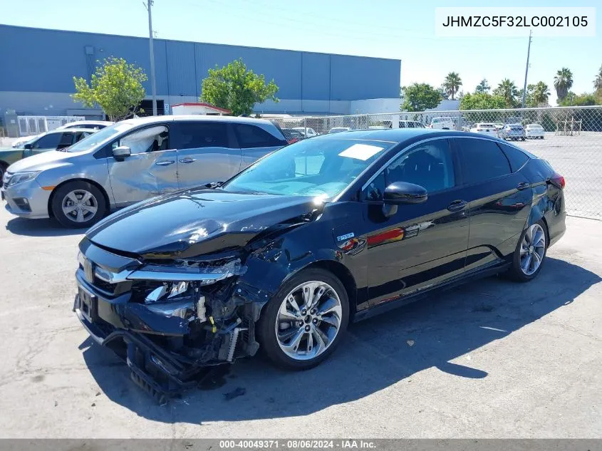 JHMZC5F32LC002105 2020 Honda Clarity Plug-In Hybrid Touring