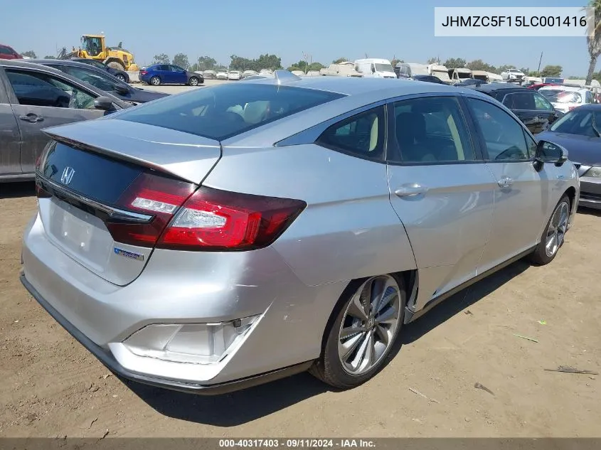 JHMZC5F15LC001416 2020 Honda Clarity