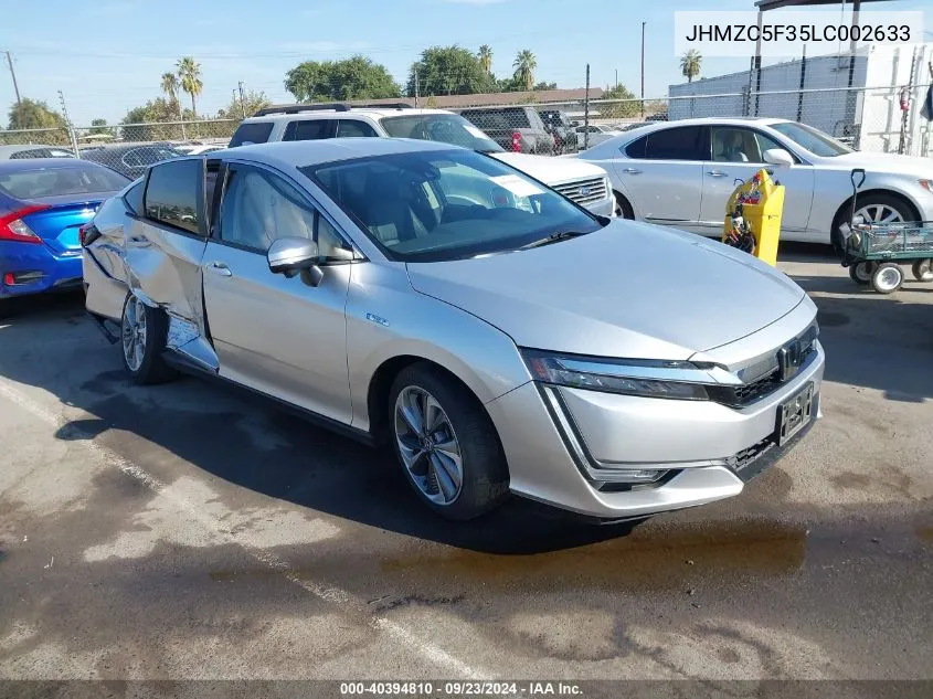 2020 Honda Clarity Plug-In Hybrid Touring VIN: JHMZC5F35LC002633 Lot: 40394810