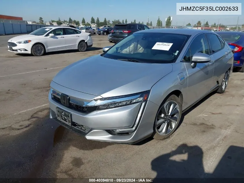 JHMZC5F35LC002633 2020 Honda Clarity Plug-In Hybrid Touring