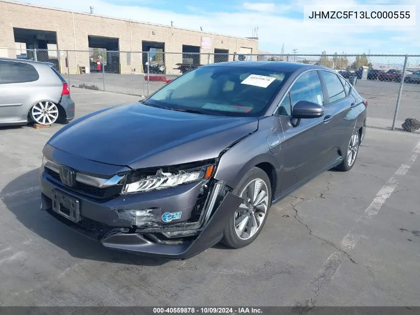 2020 Honda Clarity Plug-In Hybrid VIN: JHMZC5F13LC000555 Lot: 40559878