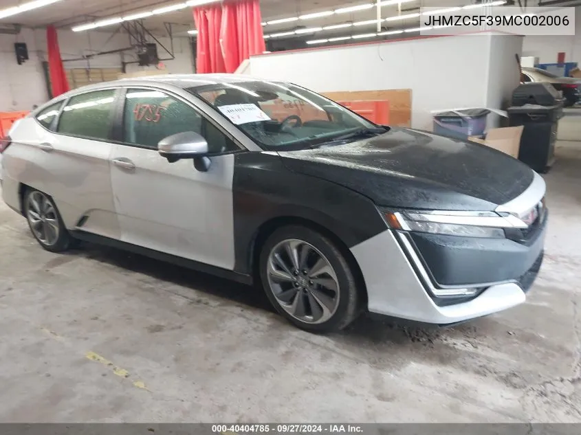 JHMZC5F39MC002006 2021 Honda Clarity Plug-In Hybrid Touring