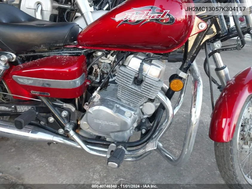 JH2MC13057K304117 2007 Honda Cmx250 C