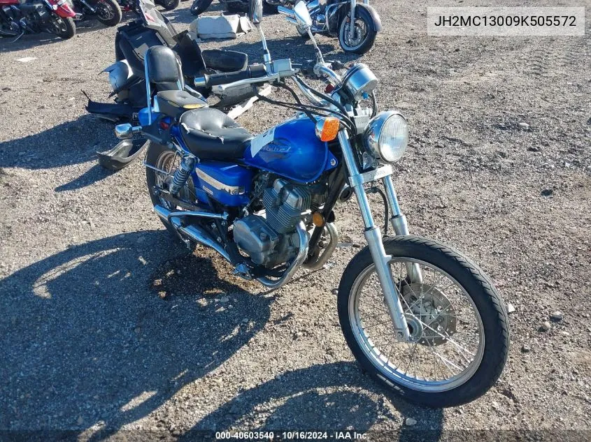 JH2MC13009K505572 2009 Honda Cmx250 C