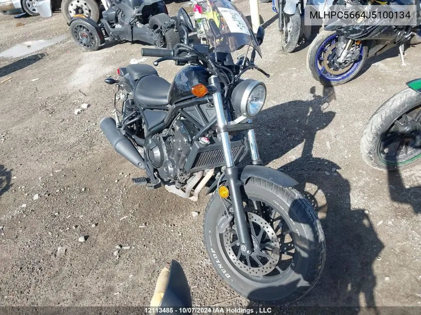 MLHPC5664J5100134 2018 Honda Cmx500 A