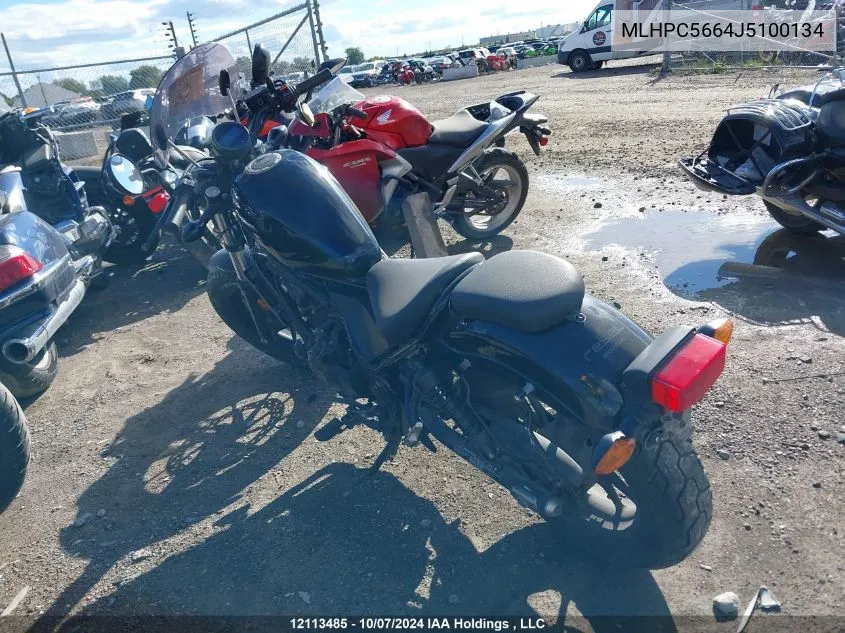 MLHPC5664J5100134 2018 Honda Cmx500 A